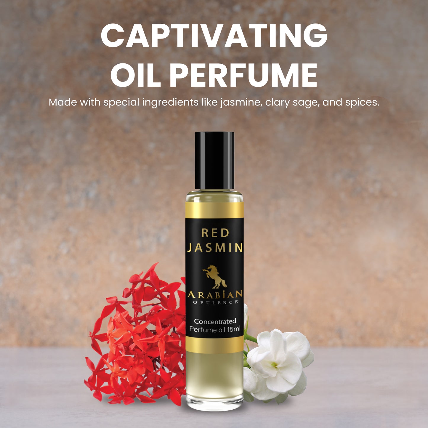 FR162 RED JASMIN FOR HER - Perfume Body Oil - Alcohol Free