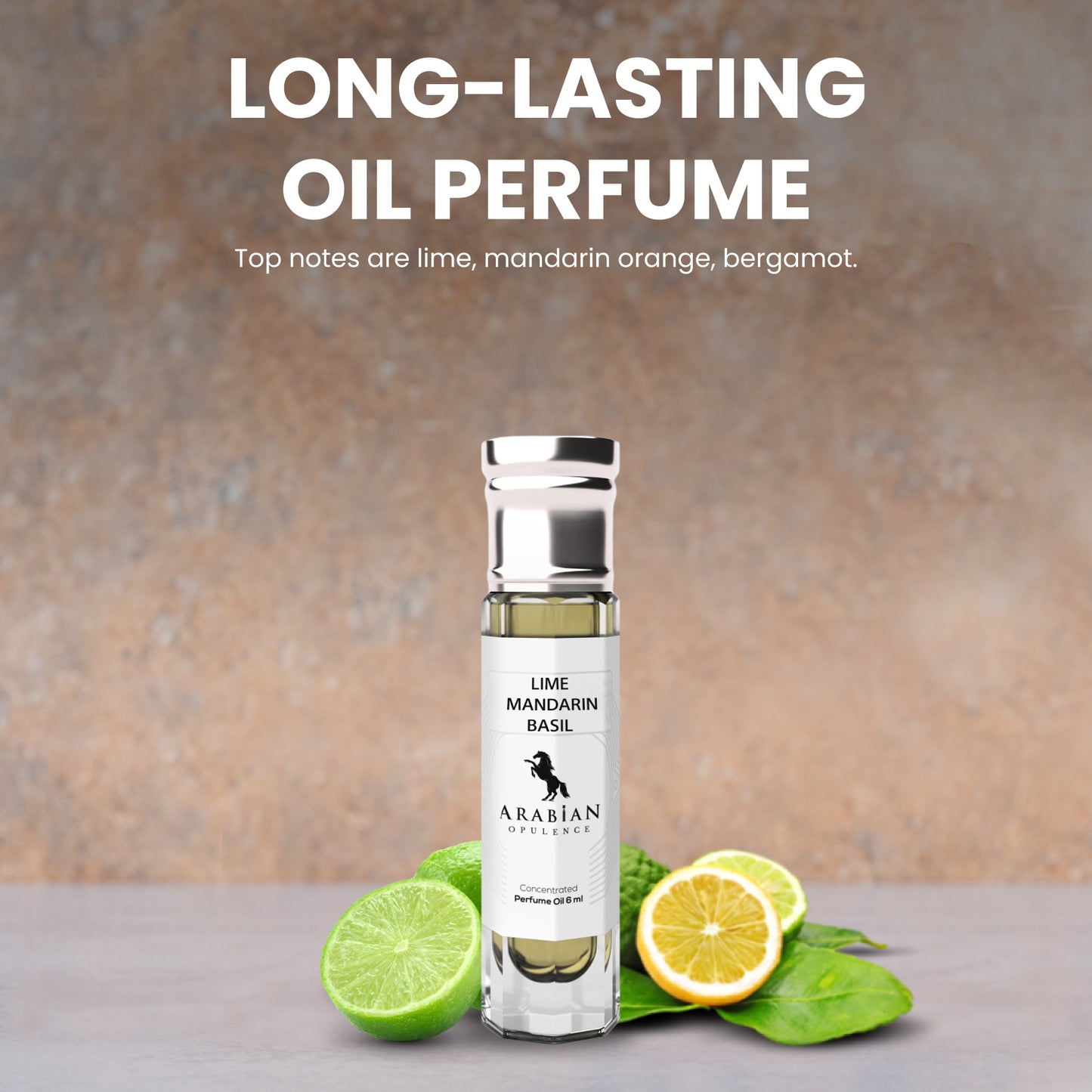 FR187 LIME, MANDARIN AND BASIL - Perfume Body Oil - Alcohol Free