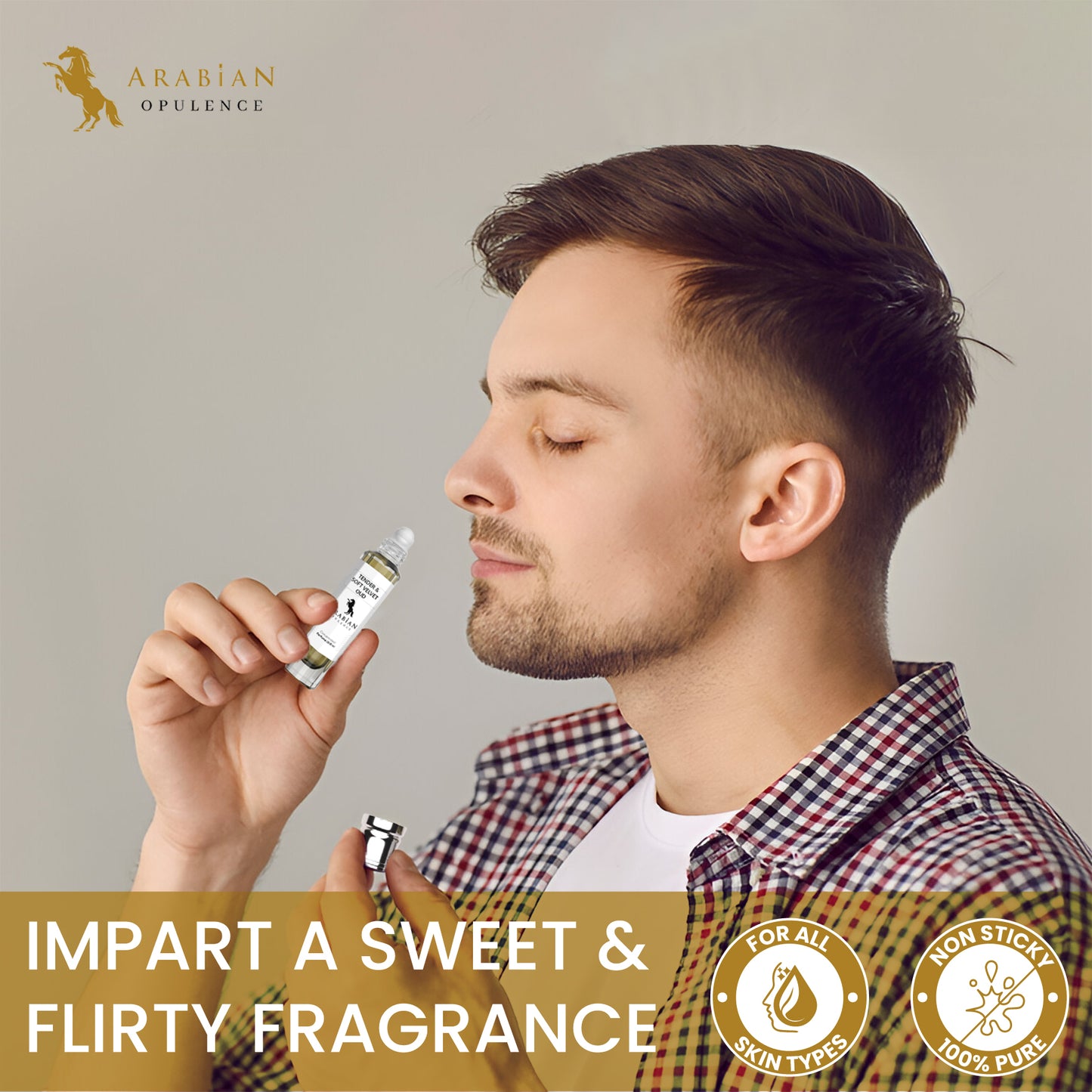 FR293 TENDER & SOFT VELVET OUD U - Perfume Body Oil - Alcohol Free