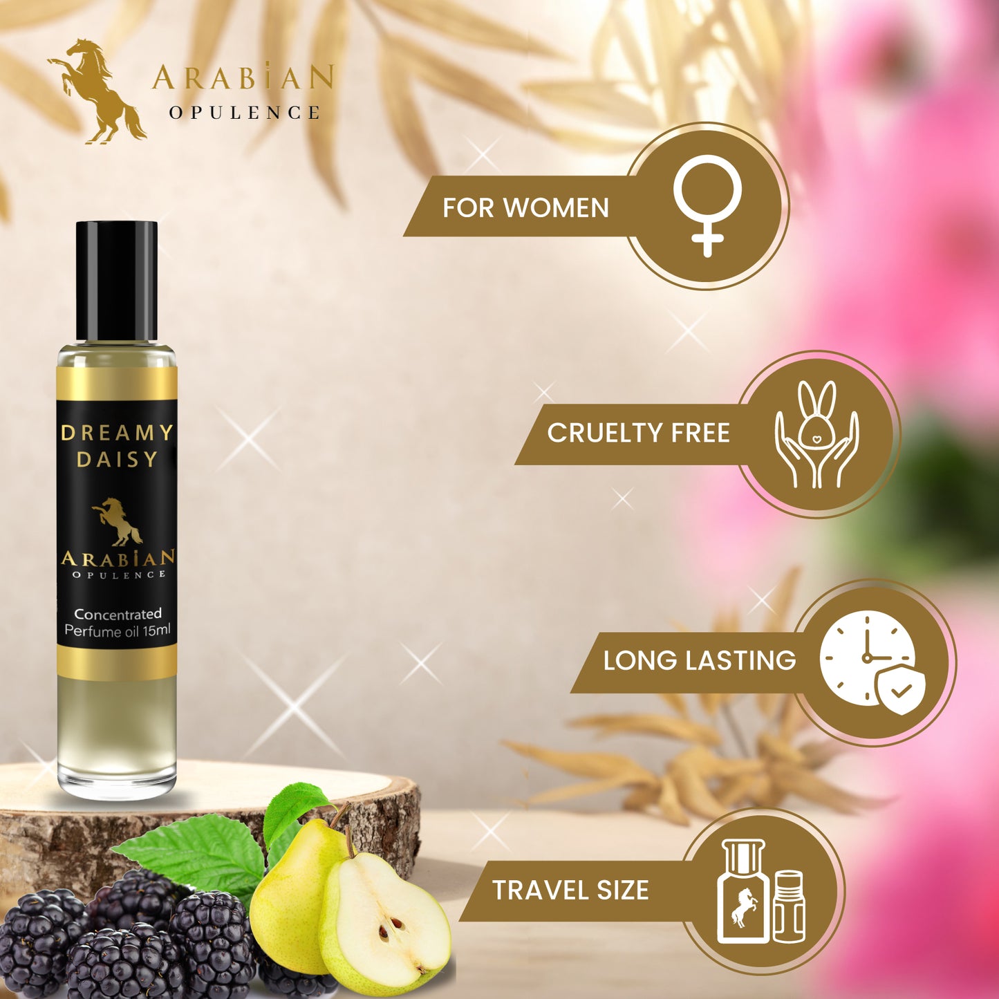 FR87 DREAMY DAISY W - Perfume Body Oil - Alcohol Free