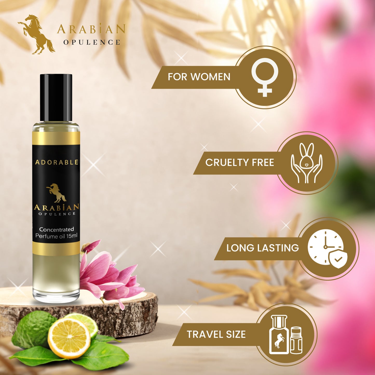 FR169 ADORABLE - Perfume Body Oil - Alcohol Free