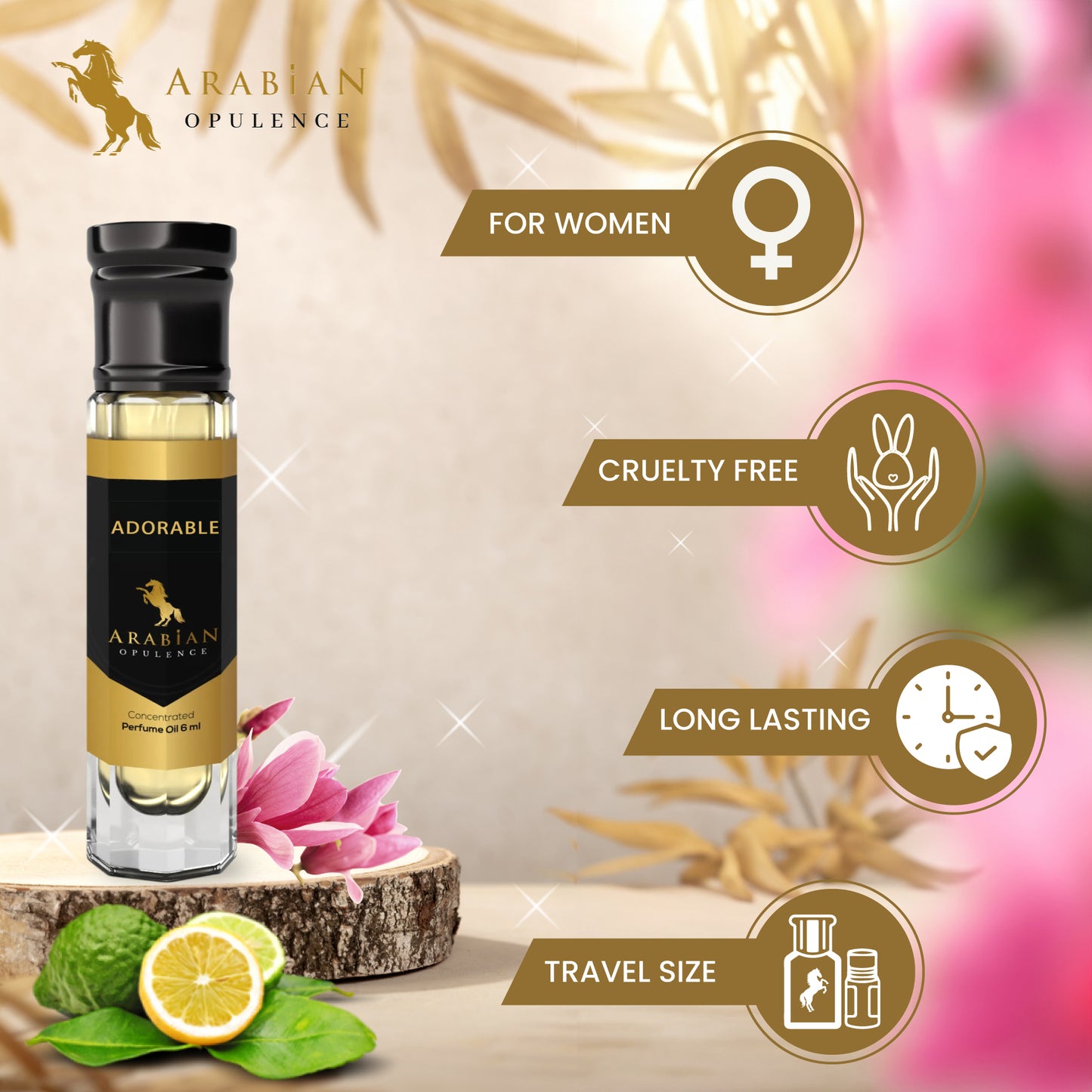 FR169 ADORABLE - Perfume Body Oil - Alcohol Free