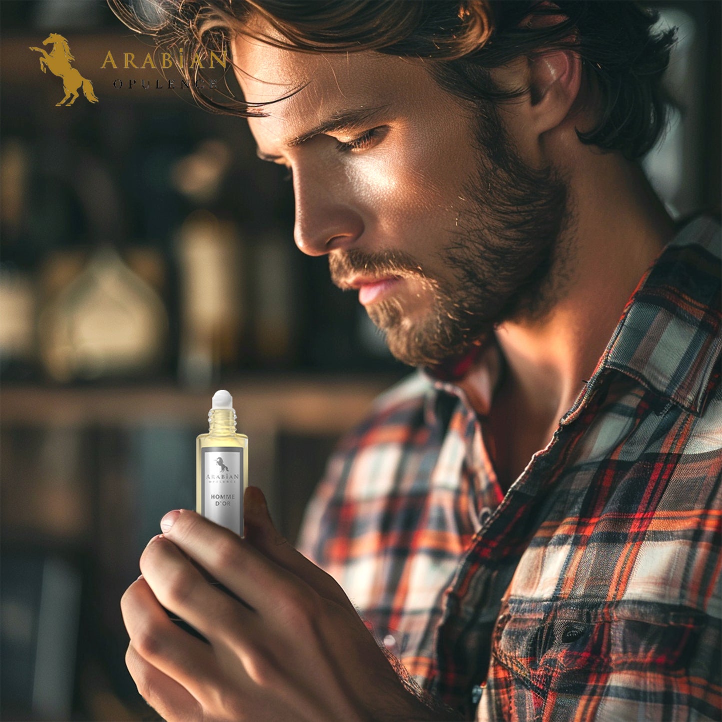 FR84 HOMME D`OR - Perfume Body Oil - Alcohol Free