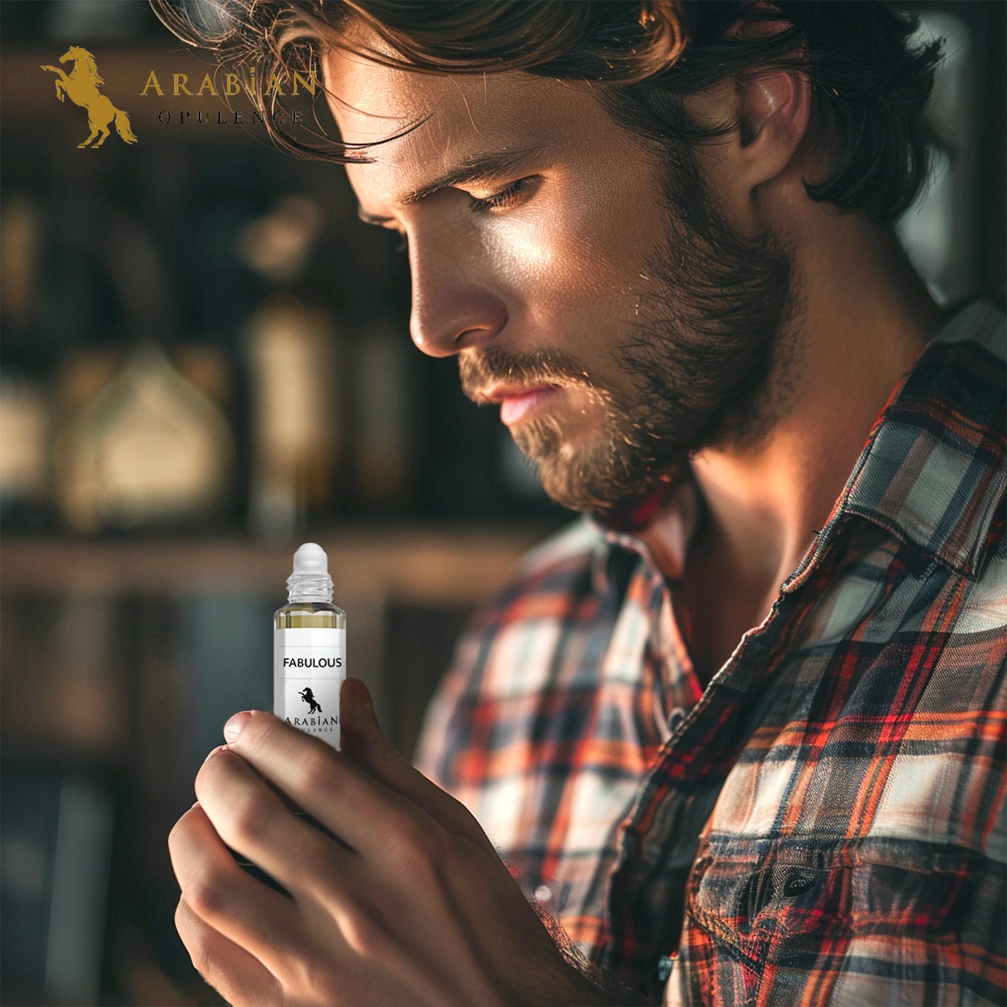 FR114 FABULOUS, A unisex leather Roll-On Body Perfume Oil | Long-Lasting Alcohol-Free Fragrance