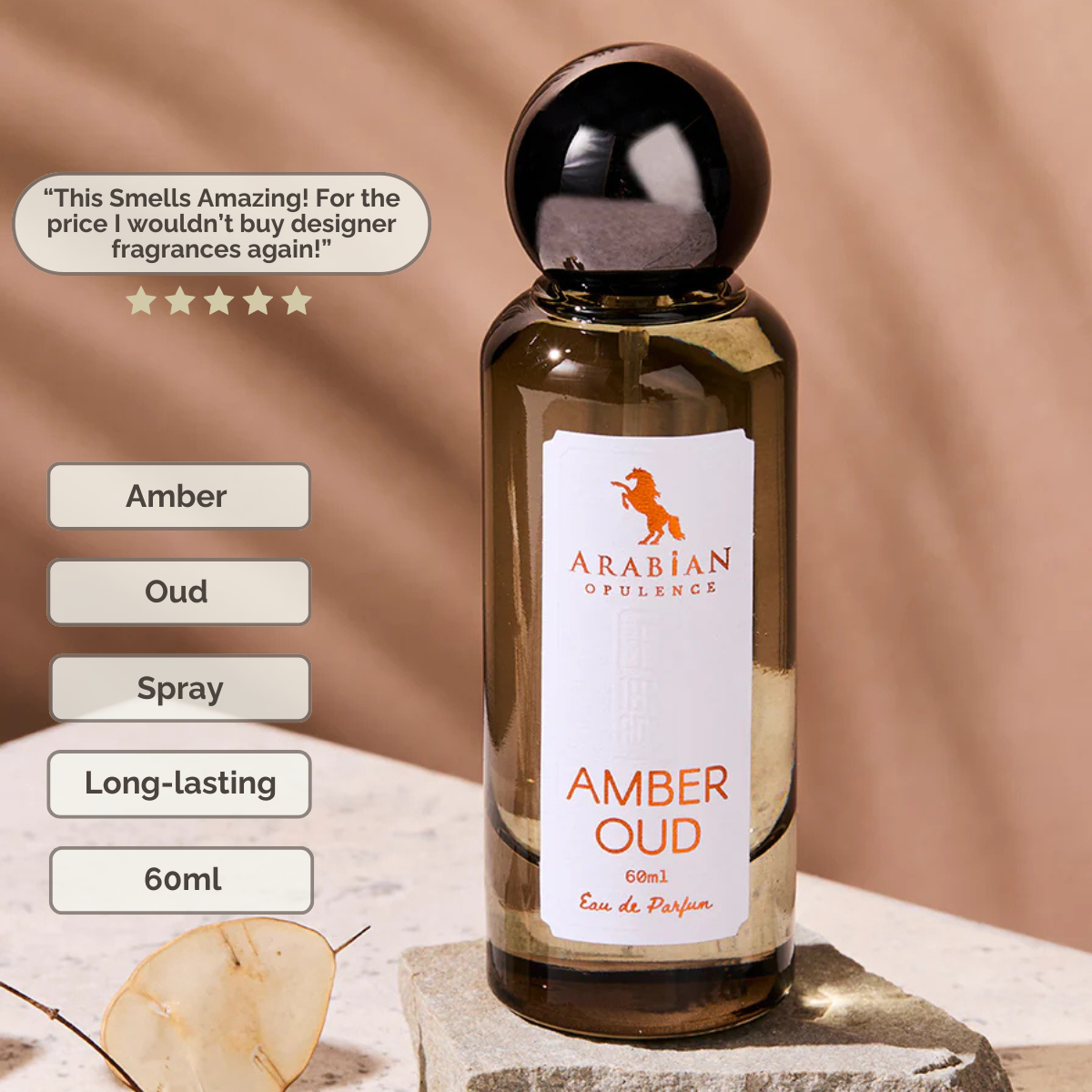 Amber Oud Eau de Parfum | Unisex | 60ml