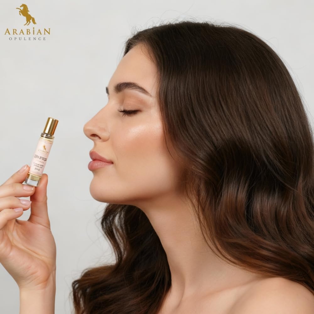 Arabian Opulence – FR60 Devoted Perfume Oil Roll-On 15 ml | For Women | Alcohol-Free Attar | Long-Lasting, Gift-Ready