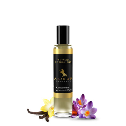 FR209 FANTASIES AT MIDNIGHT  FOR HER - Perfume Body Oil - Alcohol Free