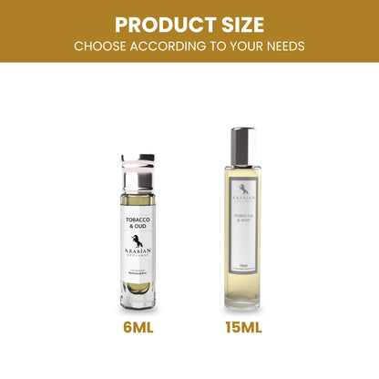 FR276 TOBACCO & OUD U - Perfume Body Oil - Alcohol Free