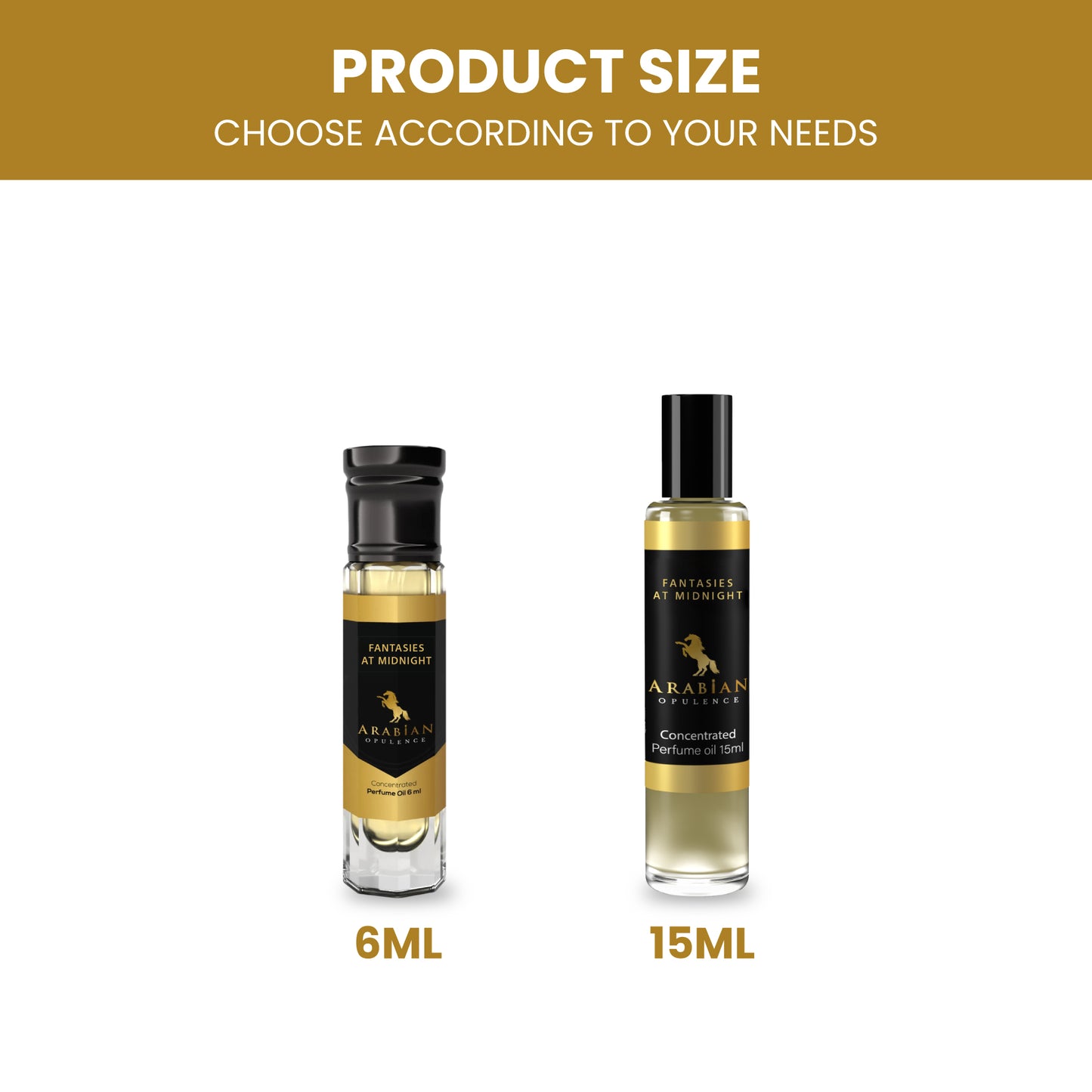 FR209 FANTASIES AT MIDNIGHT  FOR HER - Perfume Body Oil - Alcohol Free