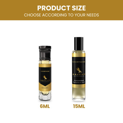 FR75 CHAMPAGNE W - Perfume Body Oil - Alcohol Free
