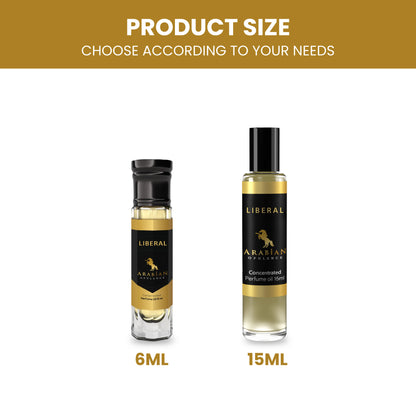 FR310 LIBERAL for women - Perfume Body Oil - Alcohol Free