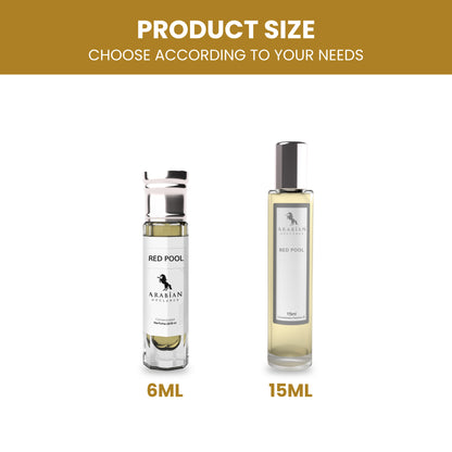 FR243 RED POOL M - Perfume Body Oil - Alcohol Free