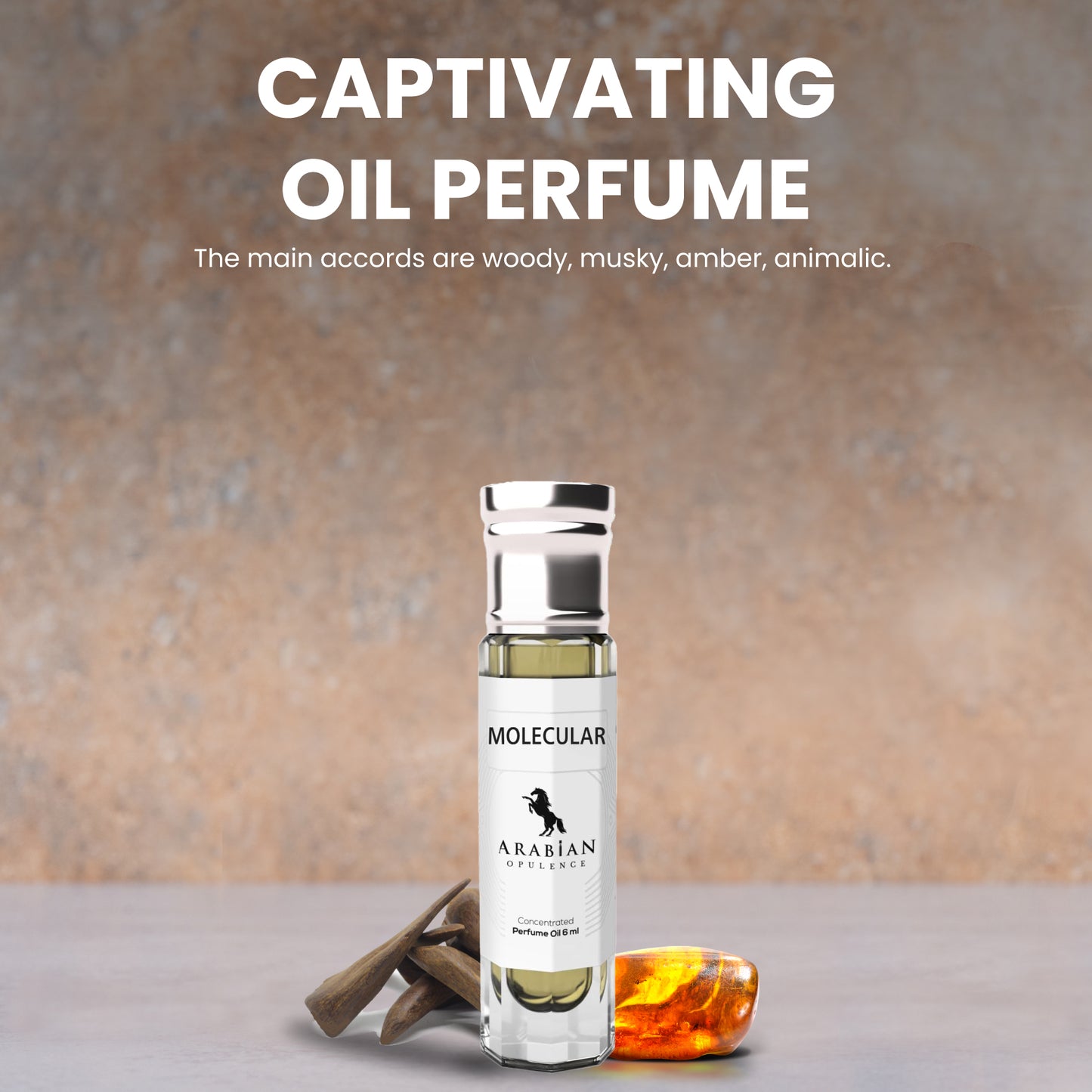 FR201 MOLECULAR U - Perfume Body Oil - Alcohol Free