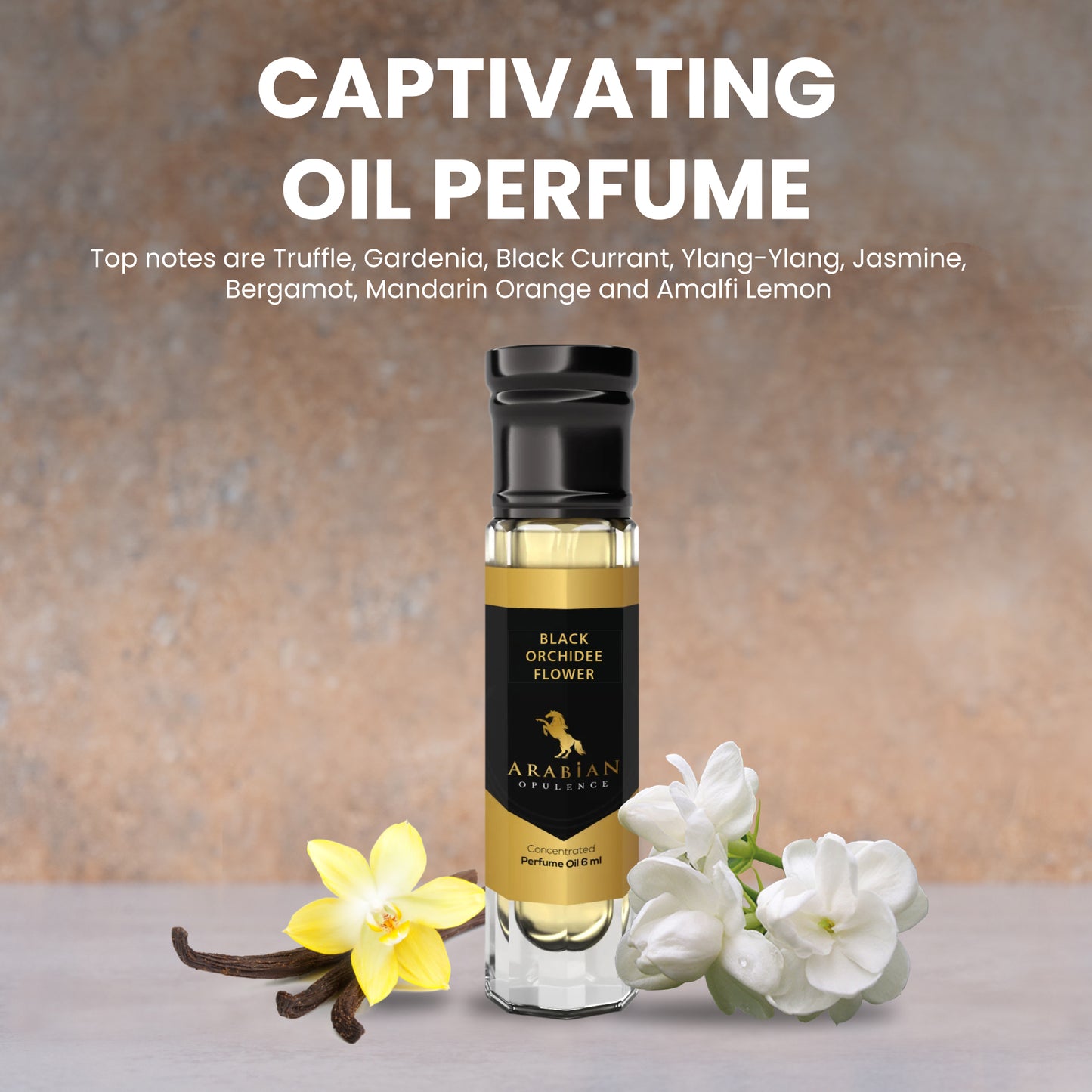 FR44 BLACK ORCHIDEE FLOWER W - Perfume Body Oil - Alcohol Free
