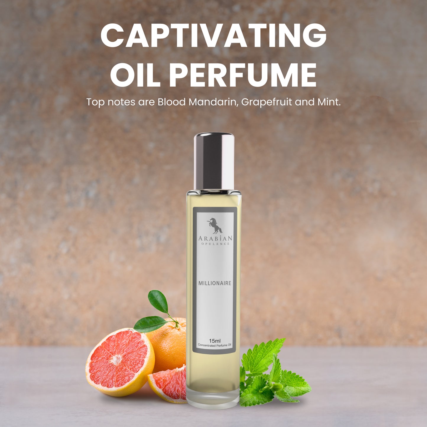 FR1 MILLIONAIRE -  perfume oil for men. - Perfume Body Oil - Alcohol Free