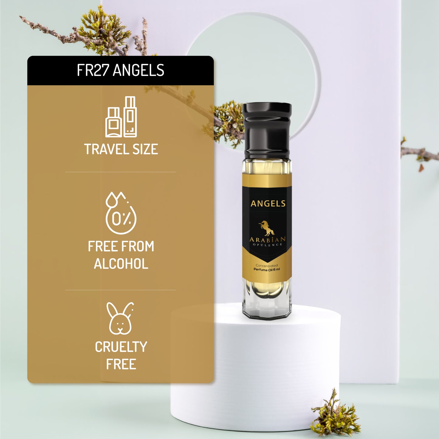 FR27 ANGELS W - Perfume Body Oil - Alcohol Free