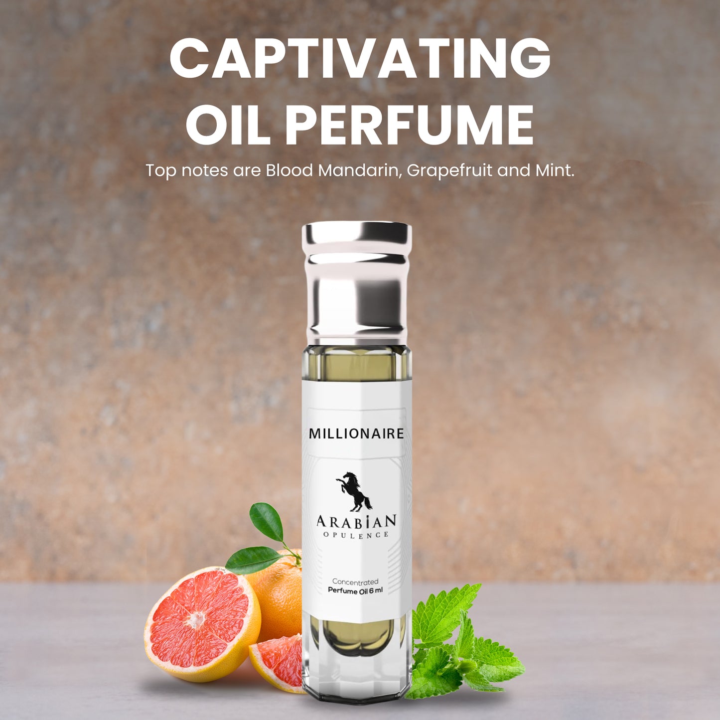FR1 MILLIONAIRE -  perfume oil for men. - Perfume Body Oil - Alcohol Free