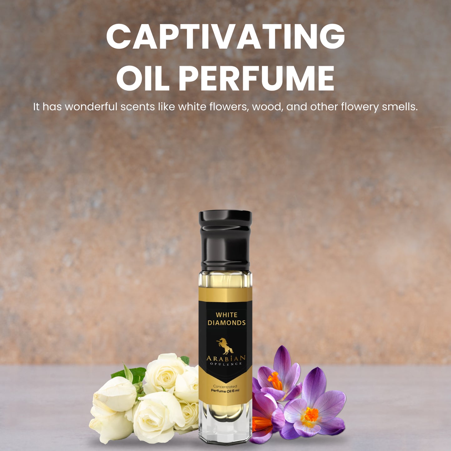 FR296 WHITE DIAMONDS FOR WOMAN - Perfume Body Oil - Alcohol Free