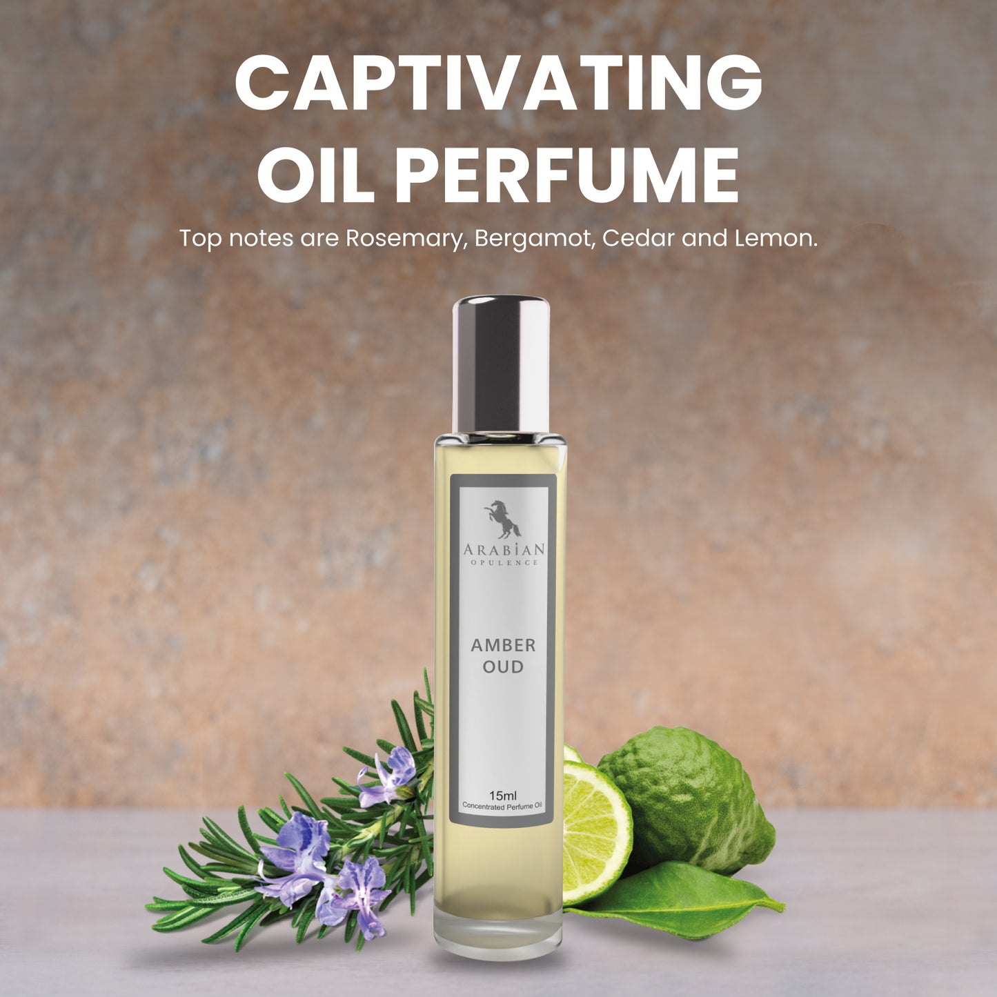 FR5 AMBER OUD - Perfume oil for women and men