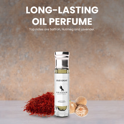 FR343 OUD GREAT U - Perfume Body Oil - Alcohol Free
