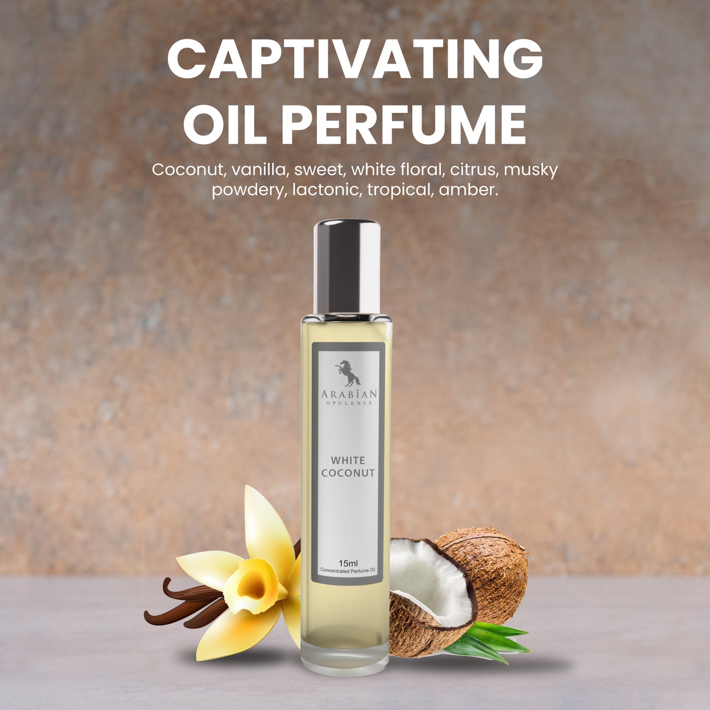 FR303 WHITE COCONUT U - Perfume Body Oil - Alcohol Free