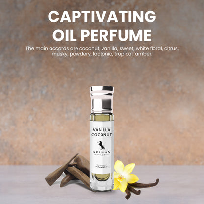 FR291 VANILLA COCONUT - Perfume Body Oil - Alcohol Free
