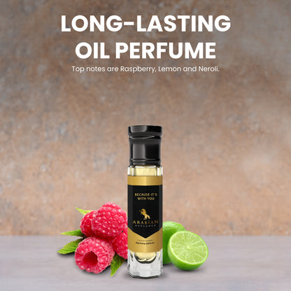 FR57 BECAUSE IT`S WITH YOU W - Perfume Body Oil - Alcohol Free