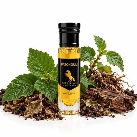 FR240 PATCHOULI Perfume oil (unisex) in a Roll-on bottle. Arabian Opulence