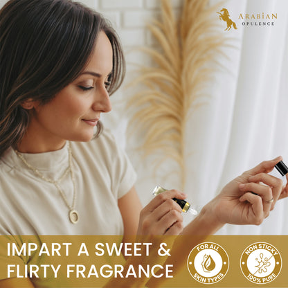 FR138 FATAL GOOD GIRL 2 SHOES - An Amber-Flora Perfume Body Oil For Women | Long-Lasting Alcohol-Free Fragrance