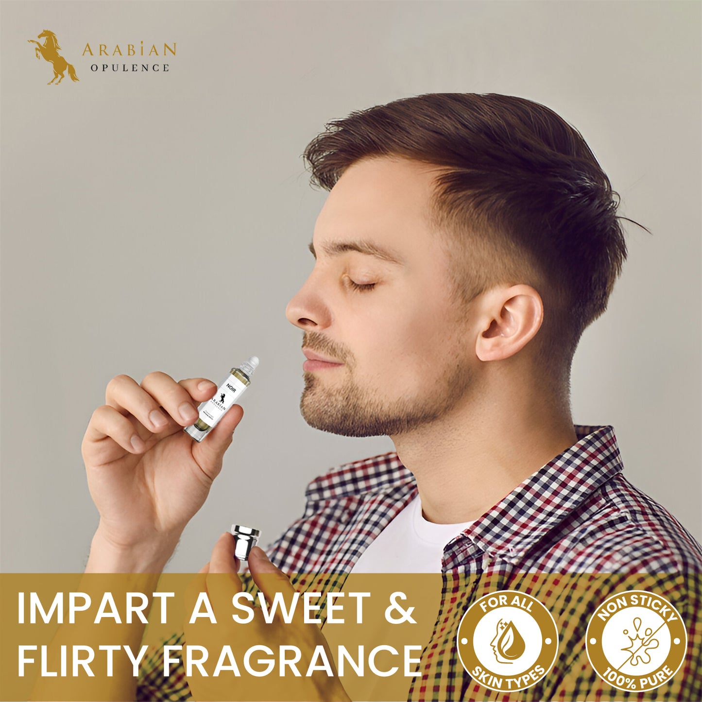 FR274 NOIR M - Arabian Opulence - Perfume Body Oil - Alcohol Free