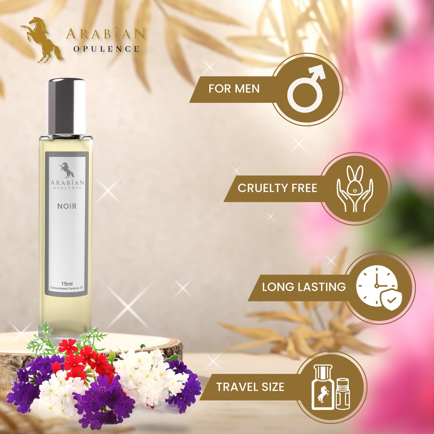 FR274 NOIR M - Arabian Opulence - Perfume Body Oil - Alcohol Free