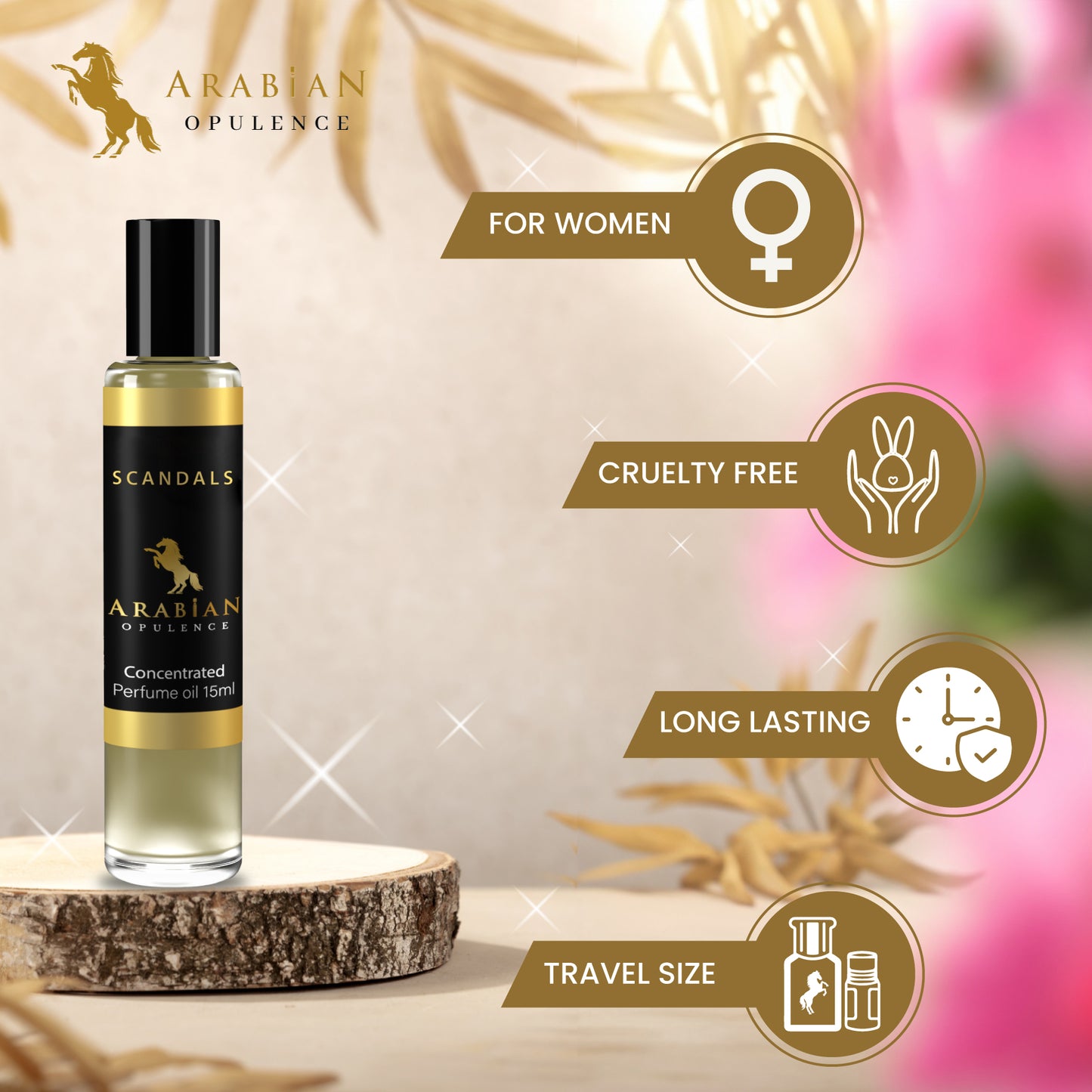 FR264 SCANDAL TYPE FOR WOMEN - Perfume Body Oil - Alcohol Free