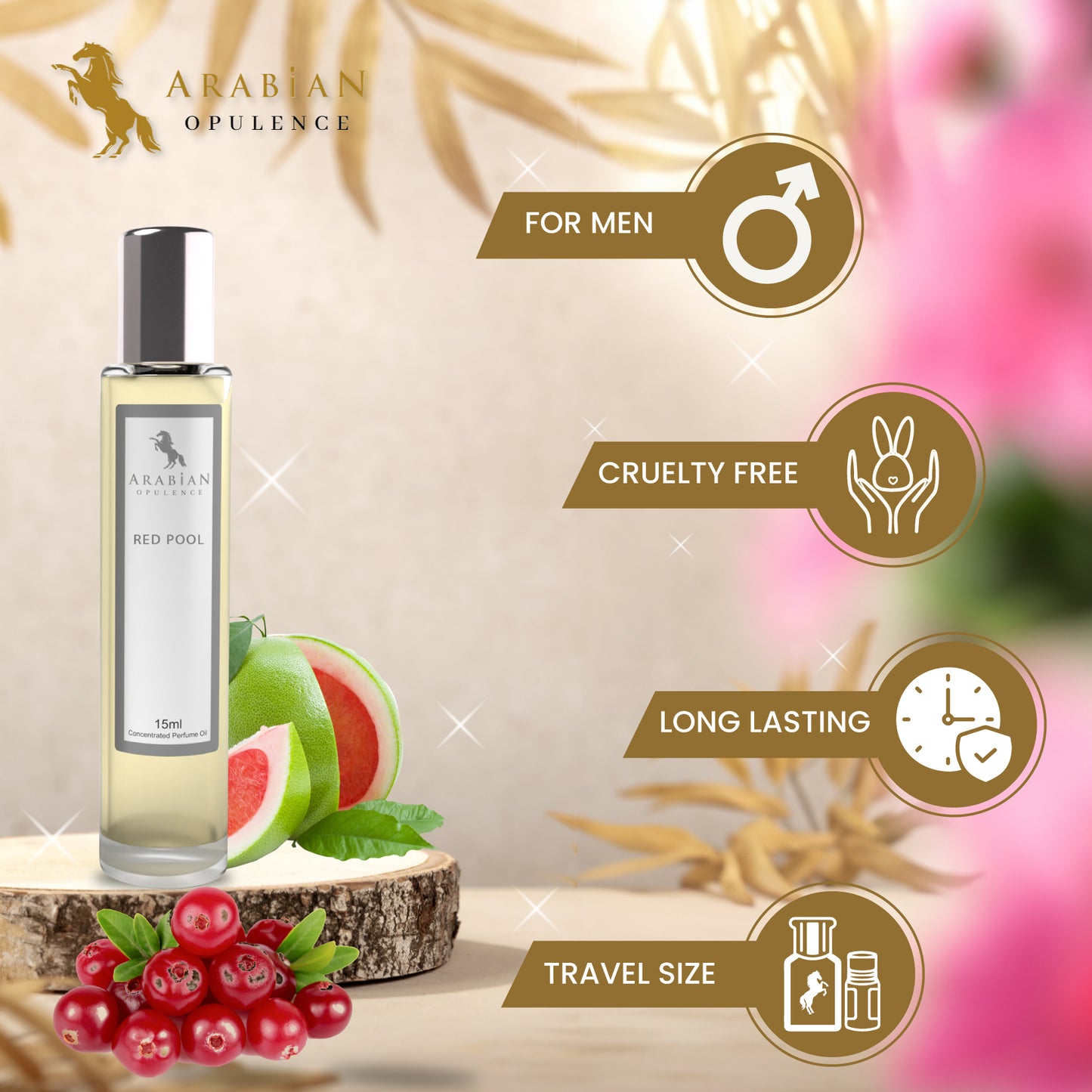 FR243 RED POOL M - Perfume Body Oil - Alcohol Free
