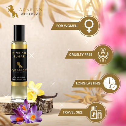 FR232 PINKISH SUGAR TYPE - Perfume Body Oil - Alcohol Free