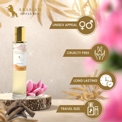 Arabian Gold Pheromone - 15ml Perfume oil for men and women