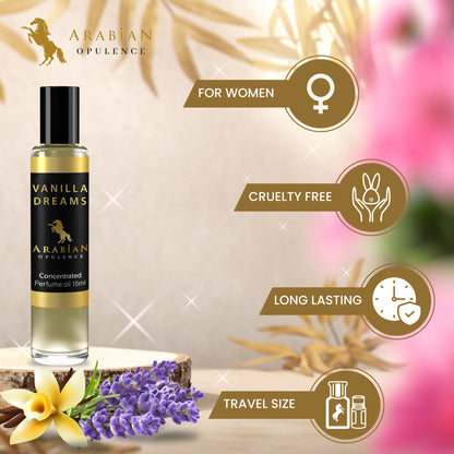 FR99 DREAMY VANILLA - Perfume Body Oil - Alcohol Free