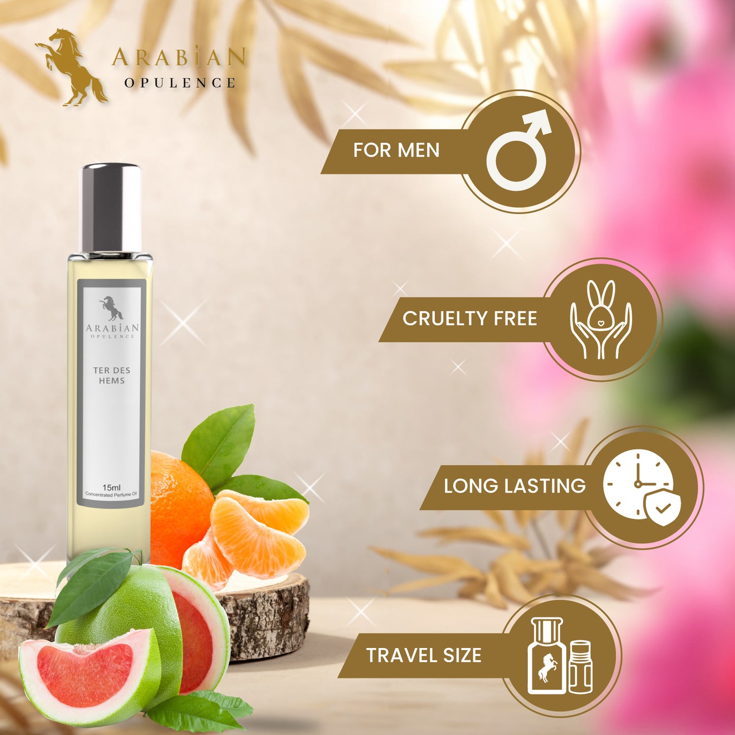 FR271 TER DES HEMS - Perfume Body Oil - Alcohol Free