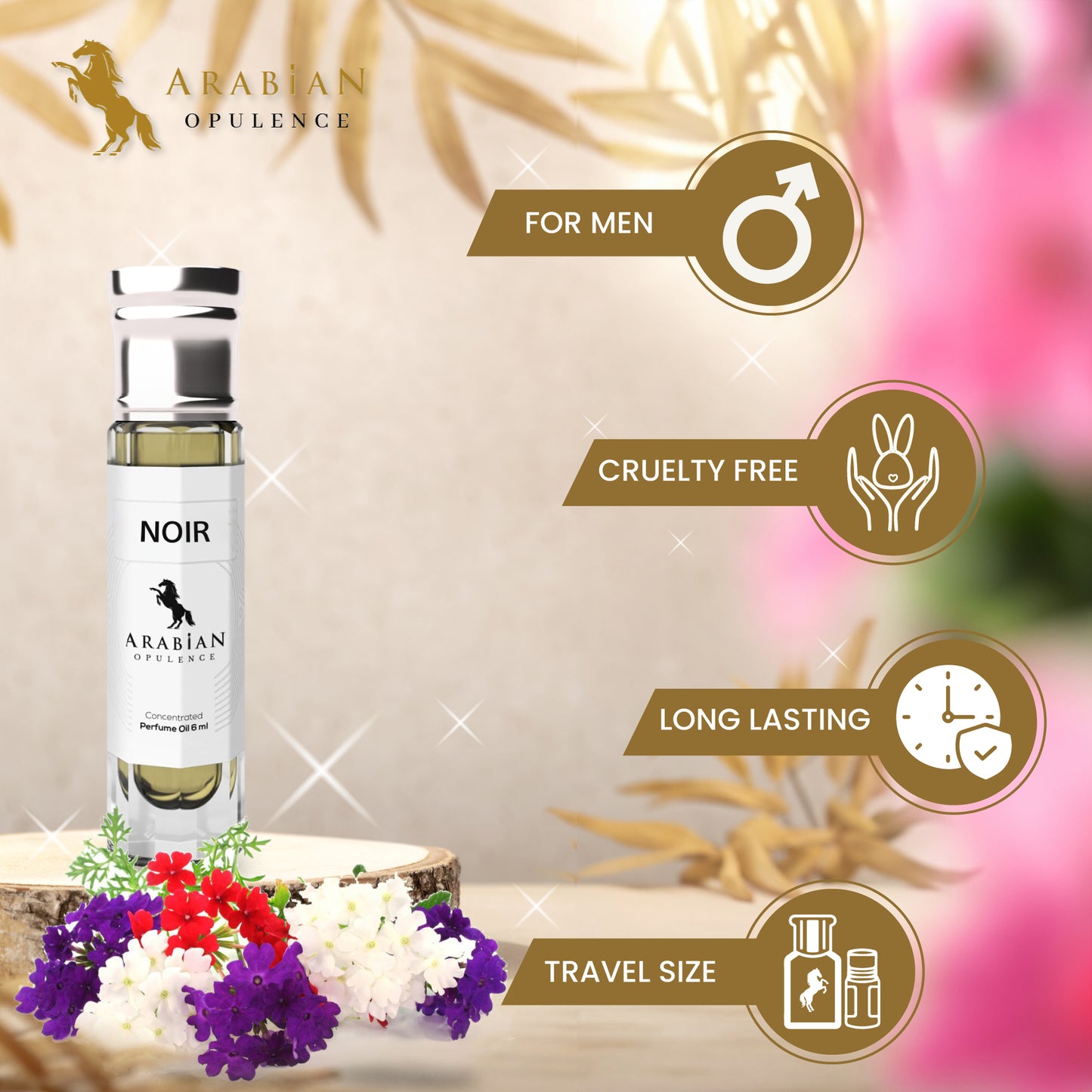 FR274 NOIR M - Arabian Opulence - Perfume Body Oil - Alcohol Free