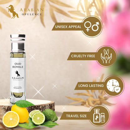 FR248 Oud Royale U Perfume Body Oil | Alcohol-Free | 15ml