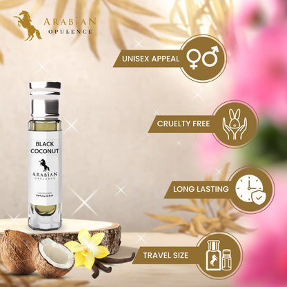 FR42 BLACK COCONUT U - Perfume Body Oil - Alcohol Free