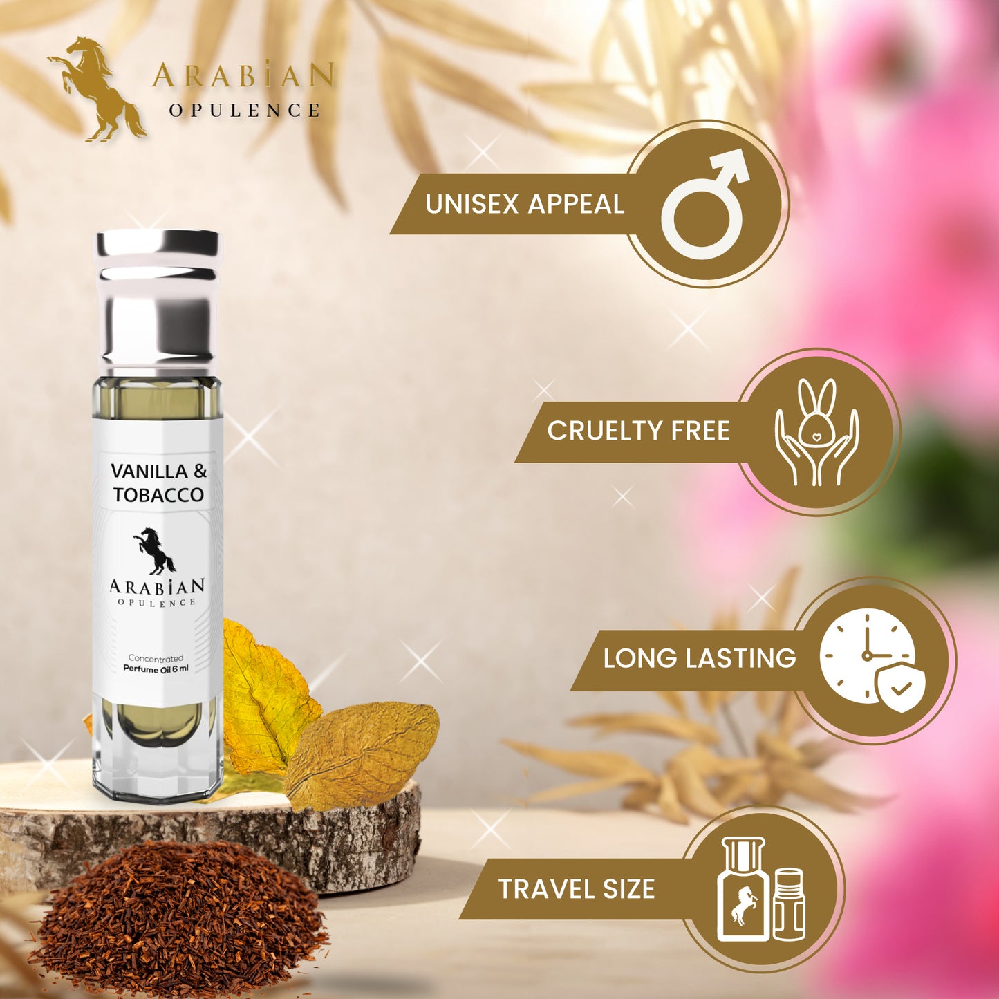 FR273 VANILLA & TOBACCO U -  - Perfume Body Oil - Alcohol Free