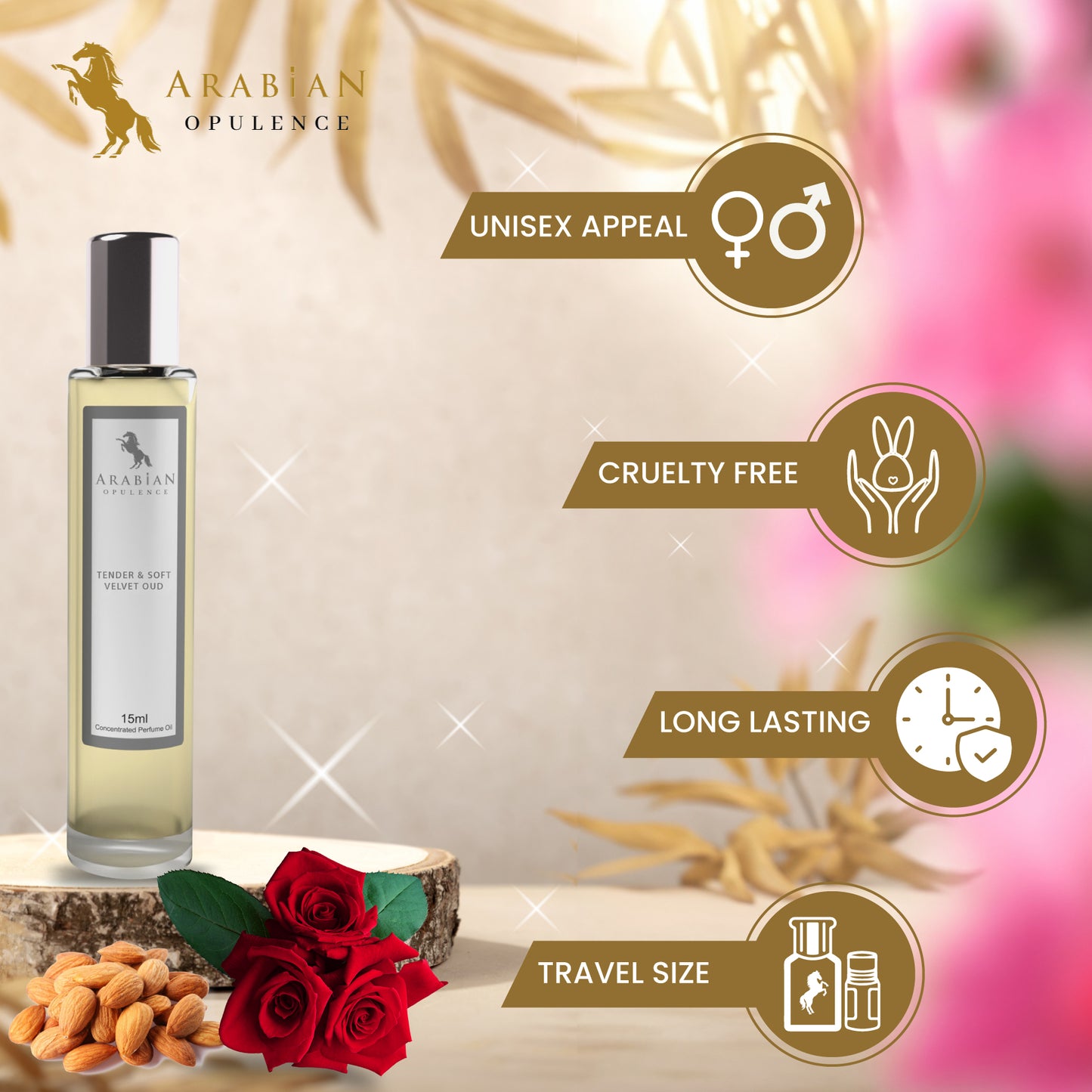 FR293 TENDER & SOFT VELVET OUD U - Perfume Body Oil - Alcohol Free