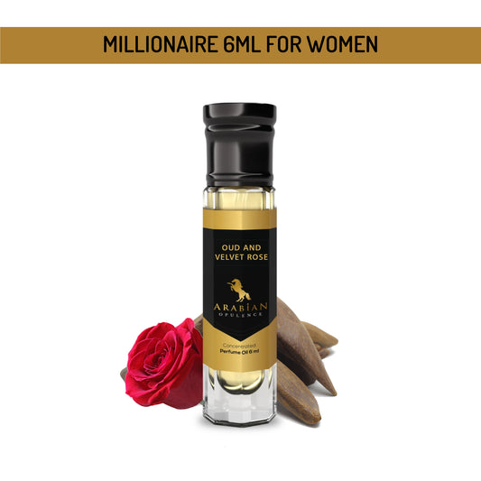 FR288 OUD AND VELVET ROSE - Perfume Body Oil - Alcohol Free