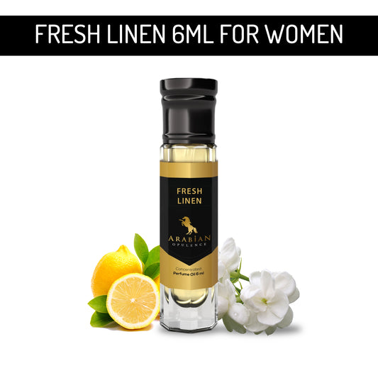 FR298 FRESH LINEN  - Perfume Body Oil - Alcohol Free