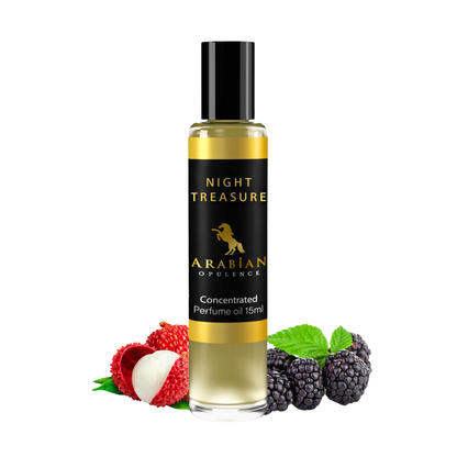 FR183 Night Treasure Perfume Body Oil | Alcohol-Free | 15ml