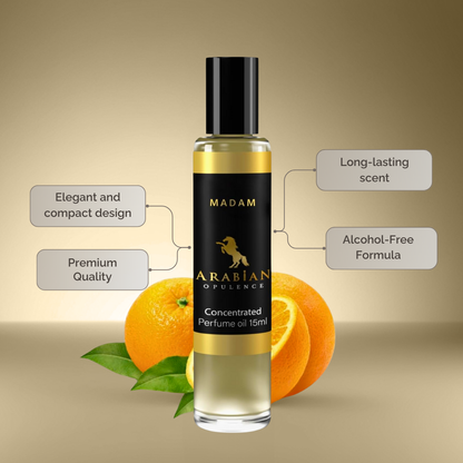 FR191 Madam Perfume Body Oil | Alcohol-Free | 15ml