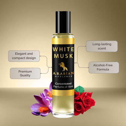 FR297 White Musk Perfume Body Oil | Alcohol-Free