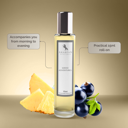 FR78 Greed Adventures M Perfume Body Oil | Alcohol-Free | 15ml