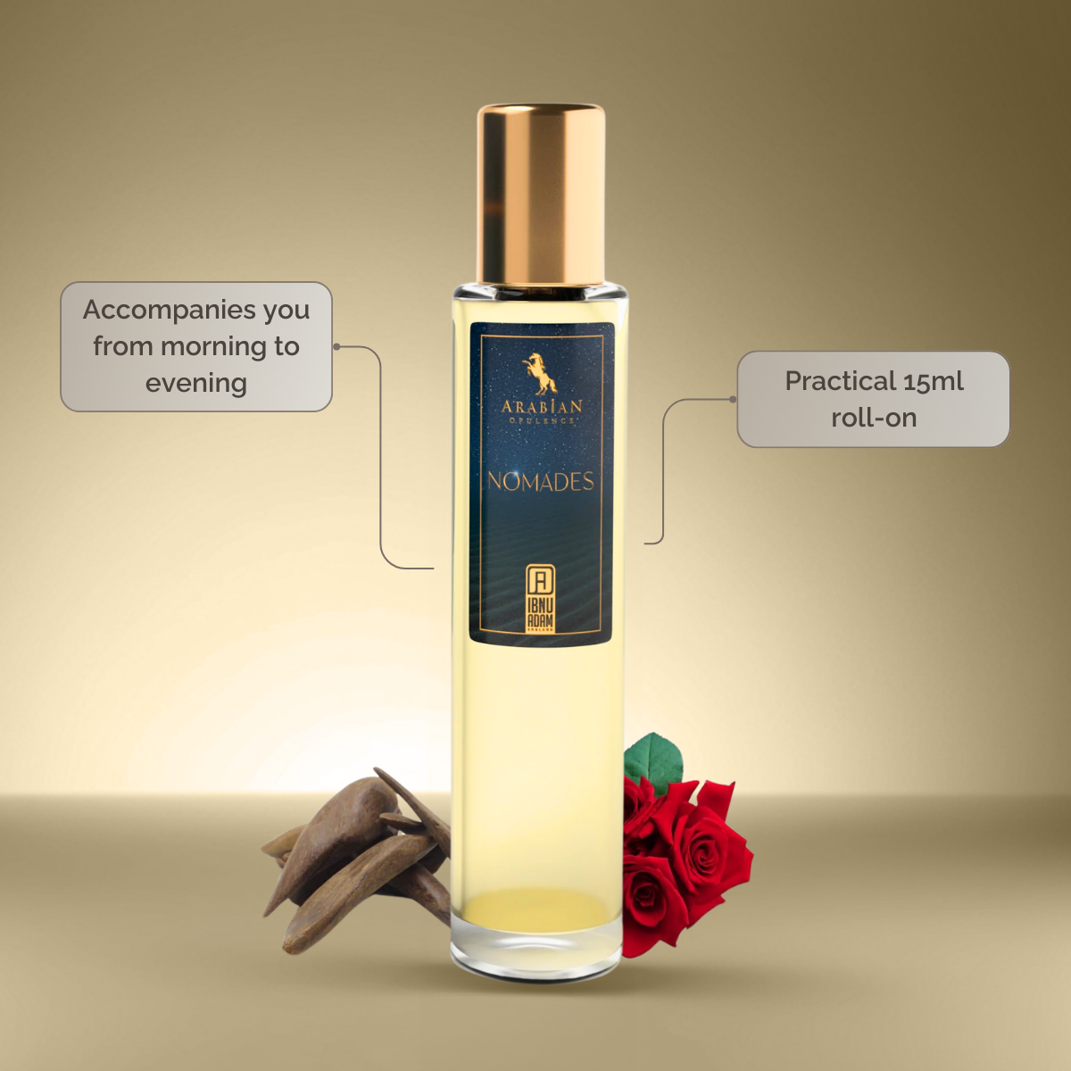 FR331 Nomade U Perfume Body Oil | Alcohol-Free | 15ml
