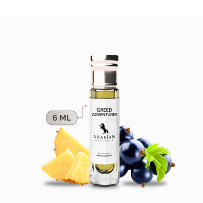 FR78 Greed Adventures M Perfume Body Oil | Alcohol-Free | 15ml